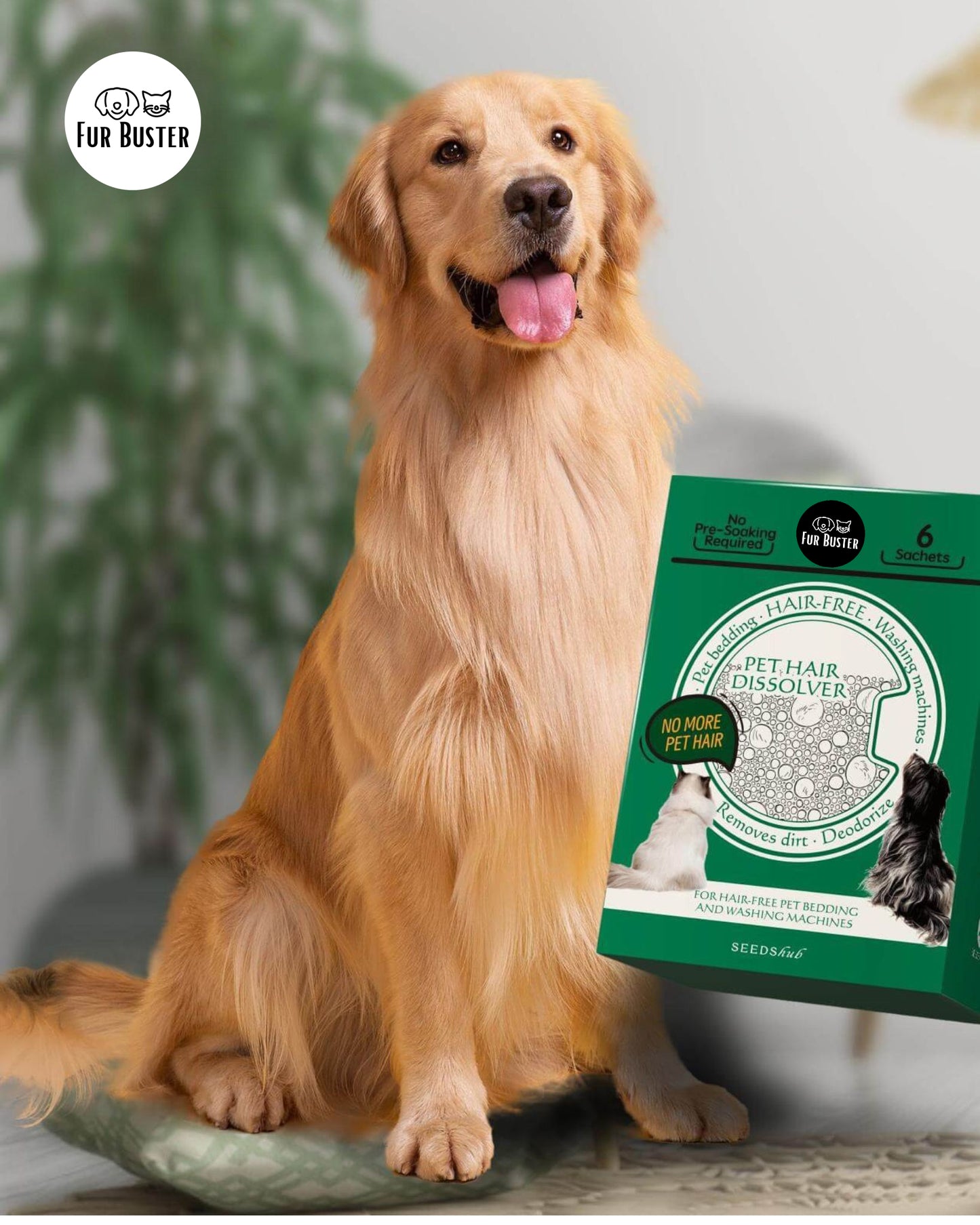 FurBuster Pet Hair Dissolver