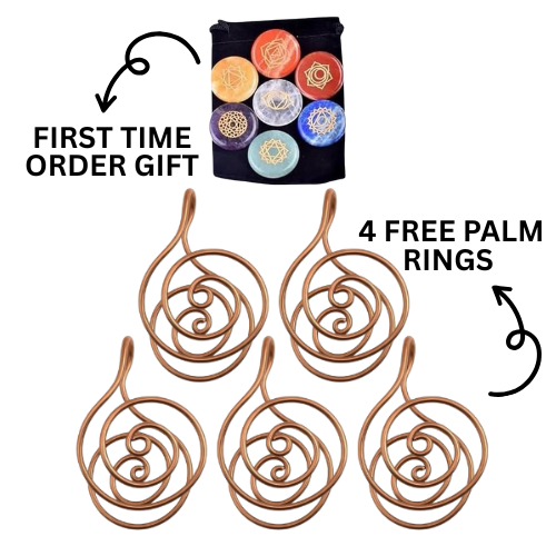 Conducting Copper Palm Ring