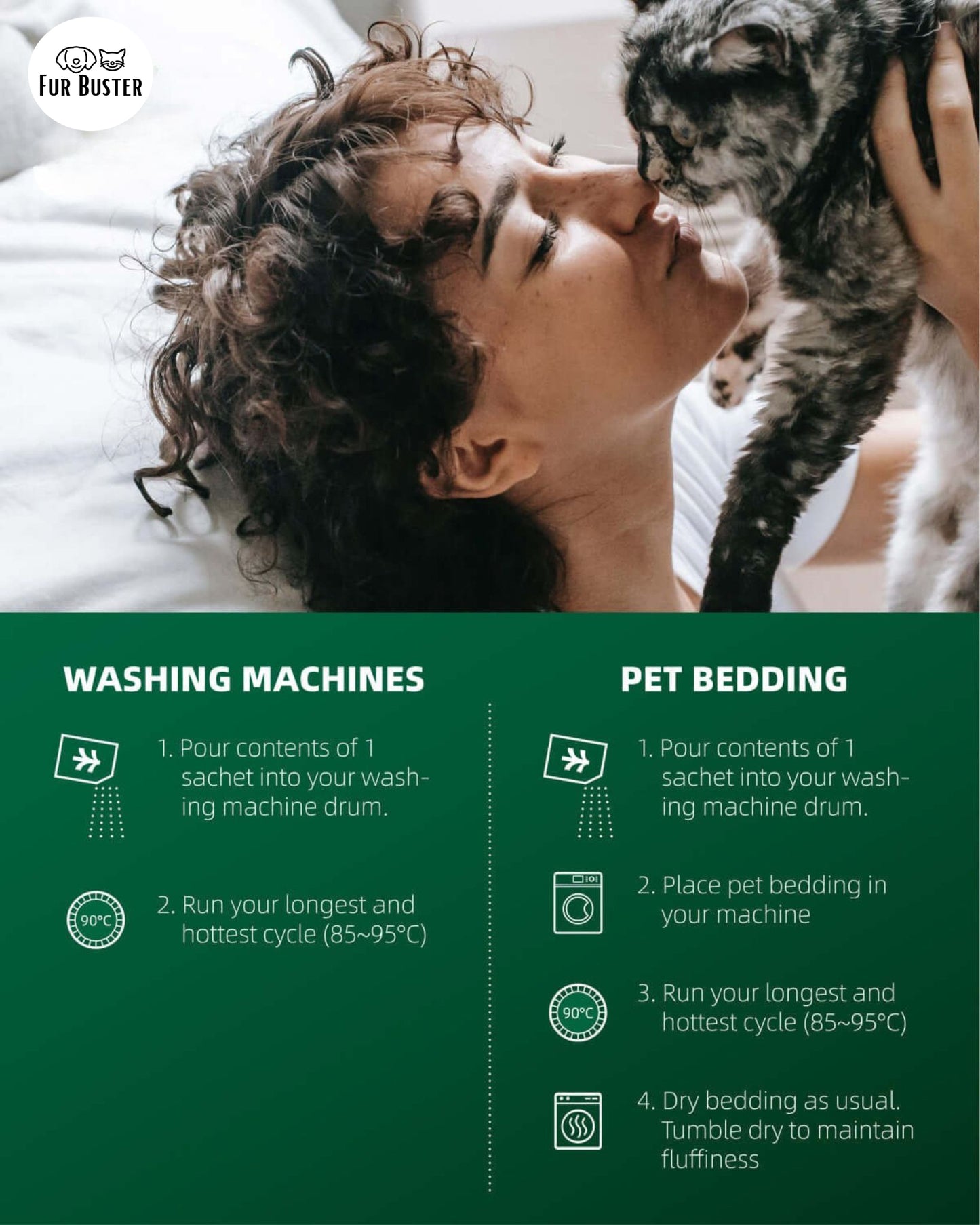 FurBuster Pet Hair Dissolver