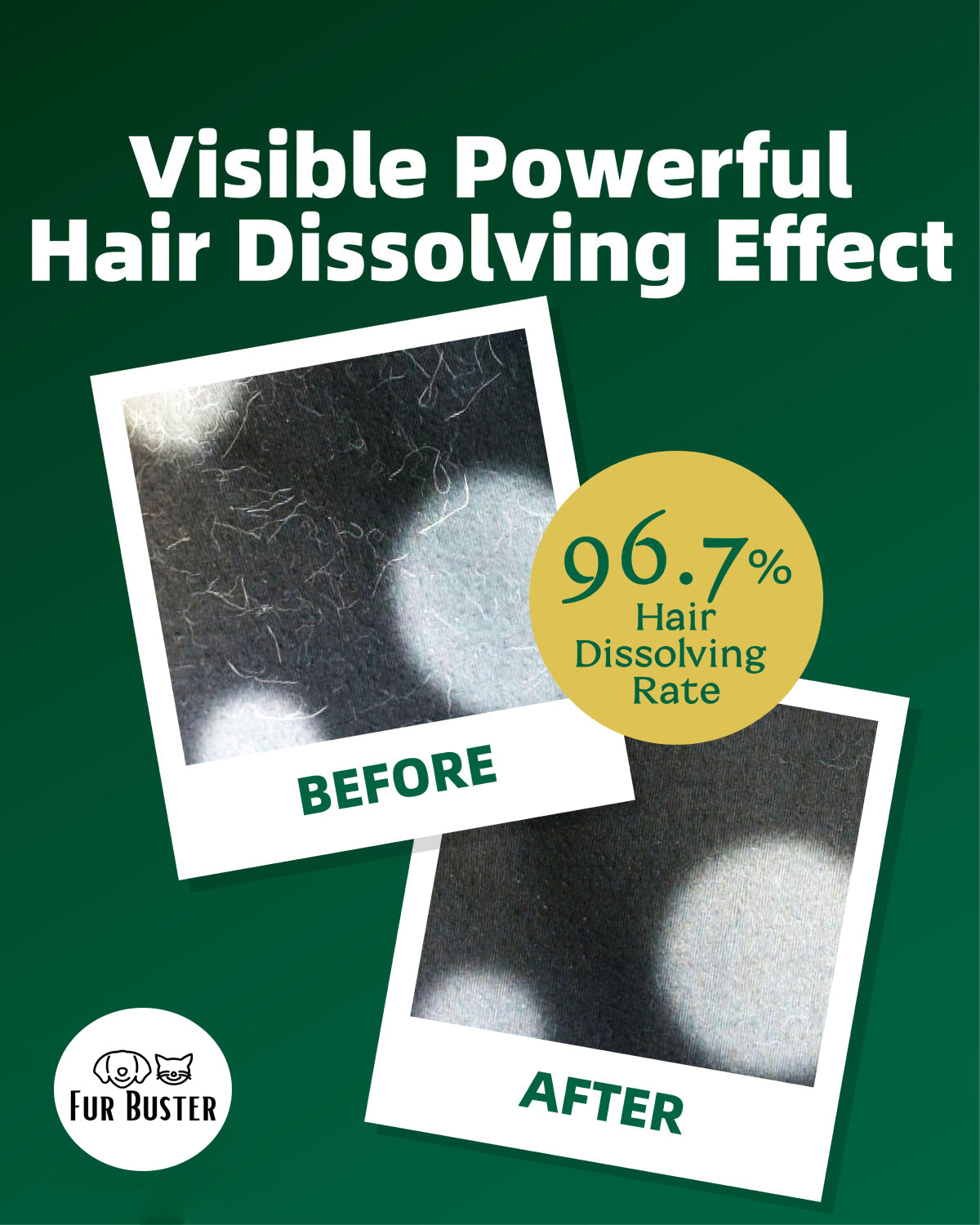 FurBuster Pet Hair Dissolver